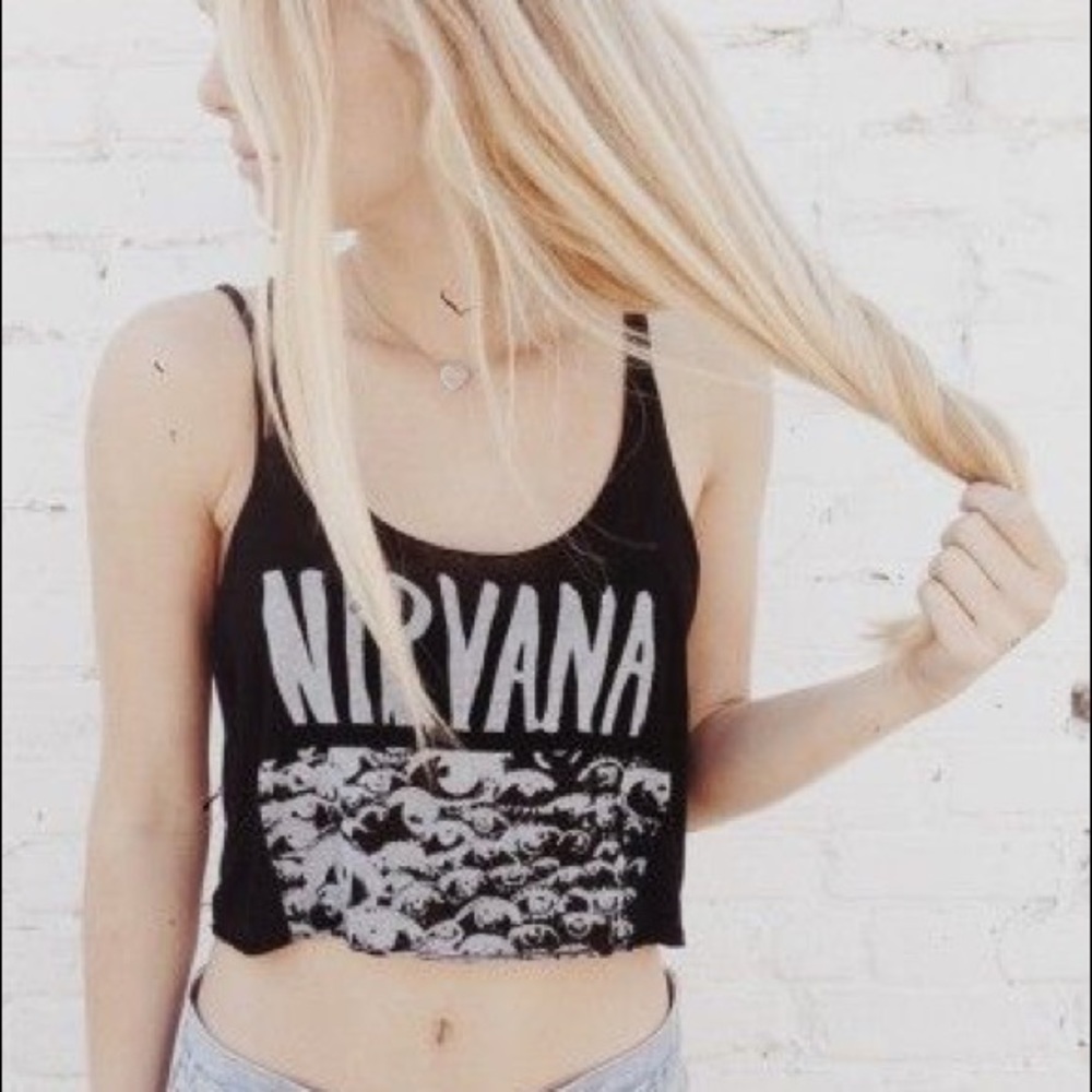 BRANDY nirvana gray tank top